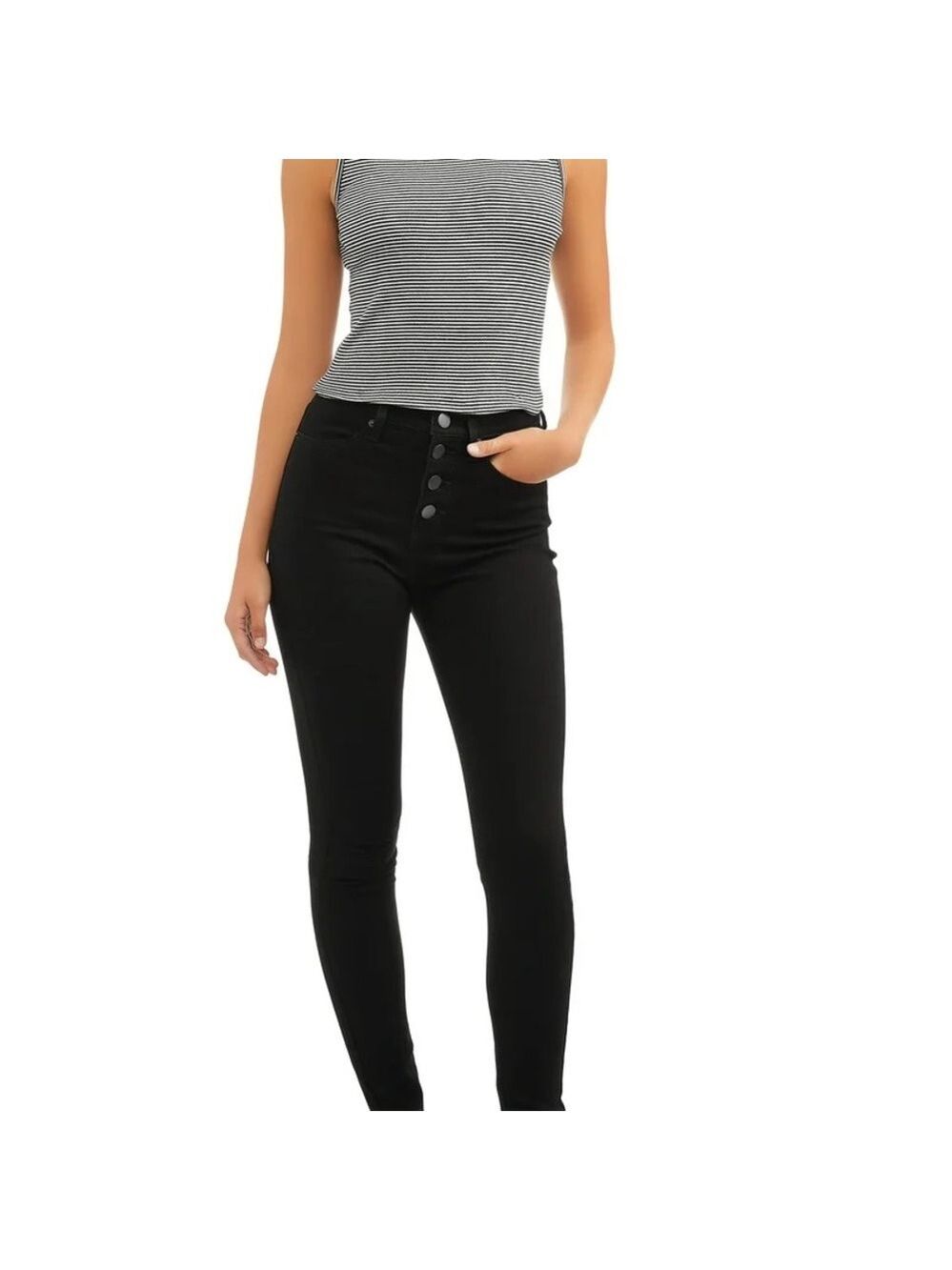 Size 15 Junior No Boundaries Women's Black Skinny Jeans